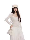 Women's White T-shirt Harajuku Korean Y2k Tee Top 2000s 90s Aesthetic Fashion Vintage Long Sleeves T-shirt Autumn 2025 Clothes